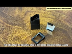 Đen dấu vân tay mô-đun lồng vỏ bảo vệ tăng cường lâu dài