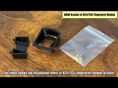 Compact Black Fingerprint Module Brackets Lightweight Tùy chỉnh
