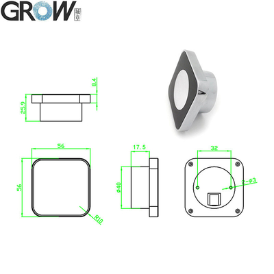 Grow GM810 Series DC5V 1d 2D USB Uart Barcode Scanner Module Reader