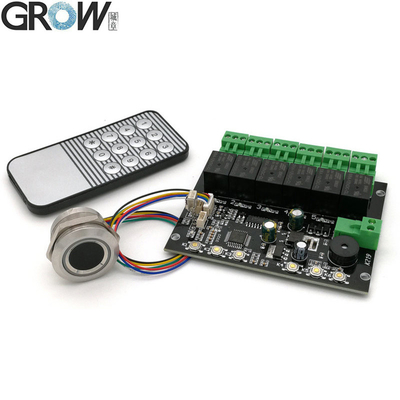 High Security Fingerprint Control Board DC 12V Low Power Consumption For Bus