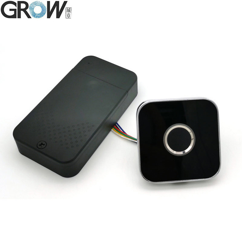 Grow K236-A+R502-AW DC6V 4*AAA Fingerprint Control Board with Battery Case
