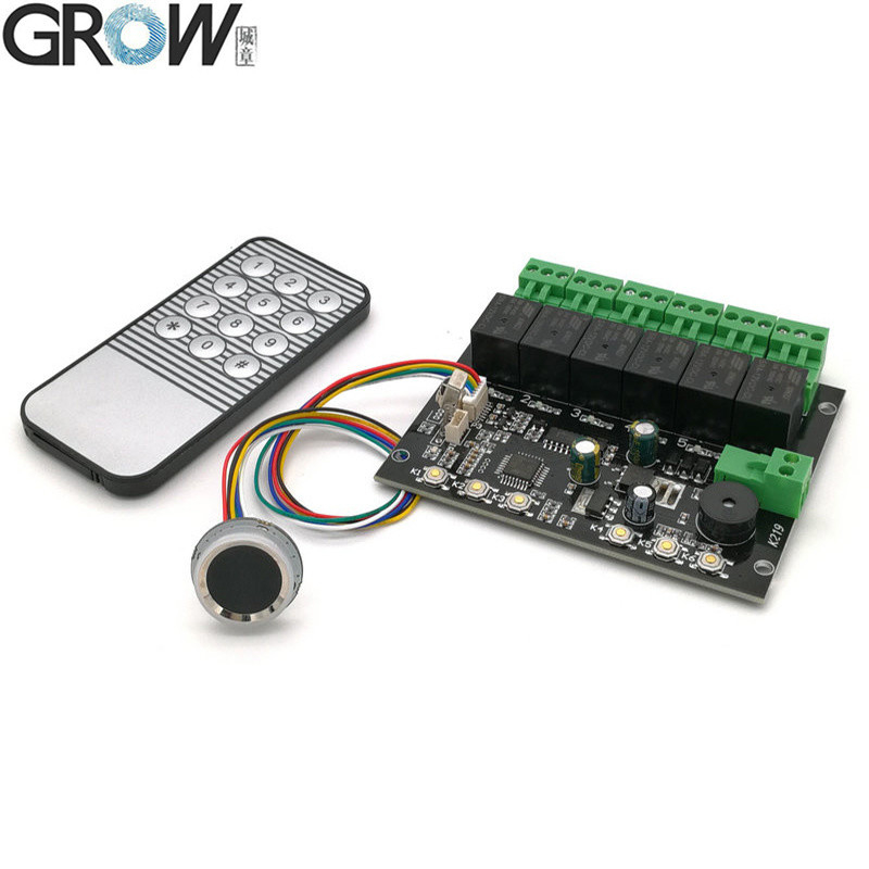Programmable Fingerprint Control Board Multiple Relay IR K219 R502