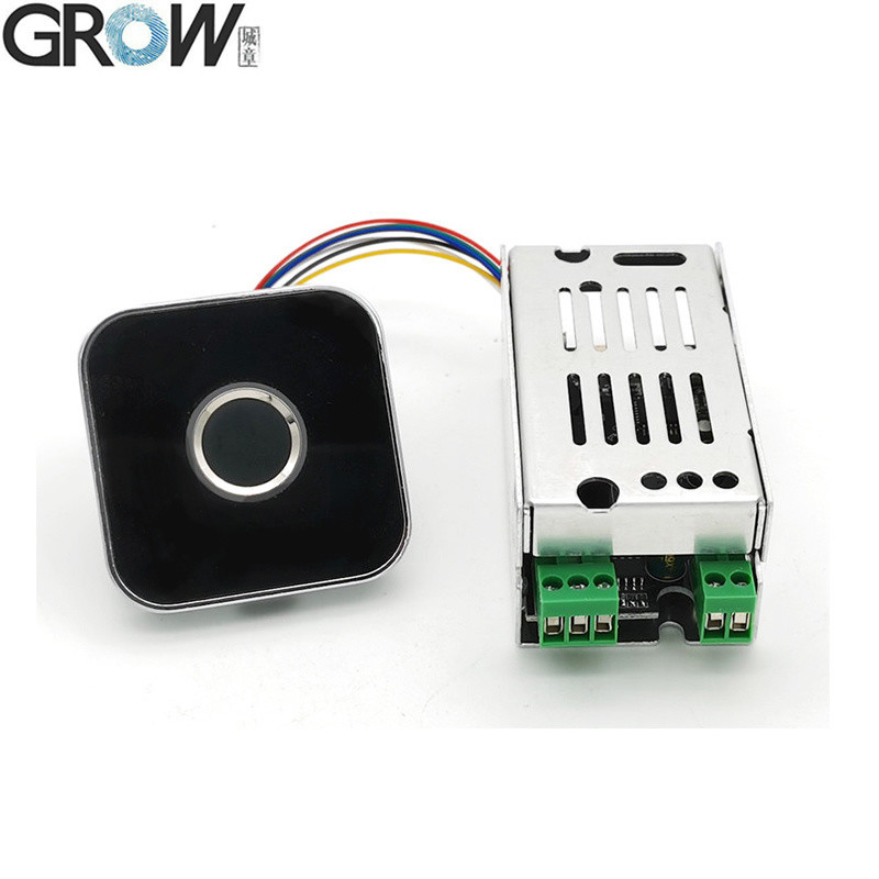 GROW K215-V1.3+R502-AW DC10-30V Self-locking Relay Output Fingerprint Access Control Board For Car Motorcycle Access Control