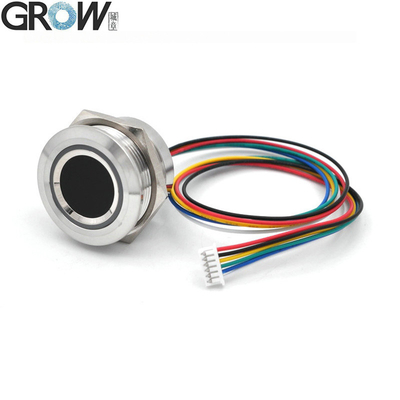 Tăng R503-5V DC5V Vòng RGB LED UART Interface MX1.25-6pin Không thấm nước Capacitive Fingerprint Module Sensor