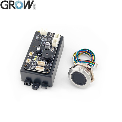 GROW KS220-S + R558 DC12V Hai Relay Bảng điều khiển truy cập vân tay với chế độ tự khóa / Bốc cháy / Chơi với quản trị viên / Người dùng