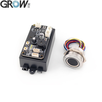 Bảng điều khiển kiểm soát truy cập vân tay GROW KS220-S+R503 DC12V hai rơ le với chế độ tự khóa/đánh lửa/chạy bộ với Quản trị viên/Người dùng