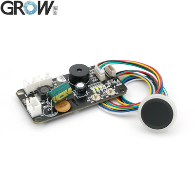 Bộ cảm biến dấu vân tay tích hợp vòng tròn Arduino Bảng điều khiển truy cập dấu vân tay