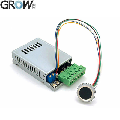 GROW K220 + R502-A DC10-24V Hai đầu ra rơle với bảng điều khiển truy cập vân tay của người quản lý / người dùng 0.5s-60s-Relê mở bình thường