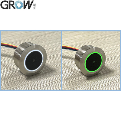 GROW GM861 UART/USB Interface 1D/2D Barcode QR Code Barcode Scanner Module With Stainless Steel Enclosure Màu trắng xanh LED